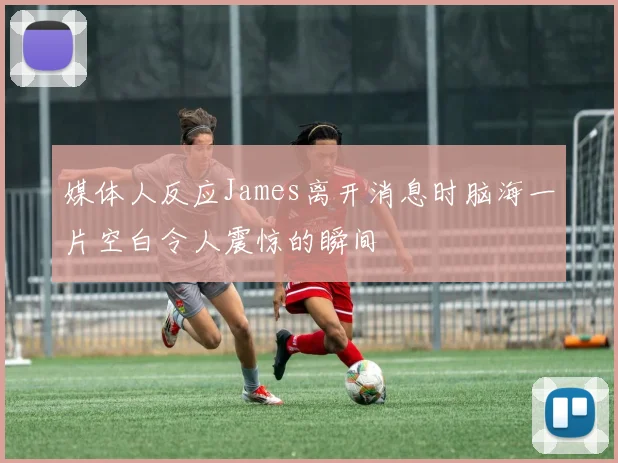 媒体人反应James离开消息时脑海一片空白令人震惊的瞬间